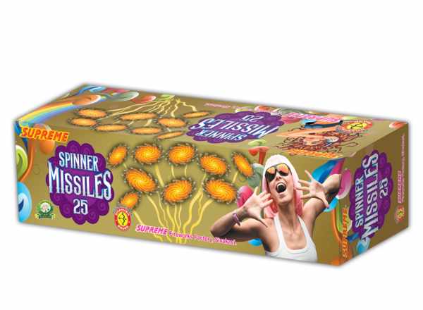 25 Spinner Missiles