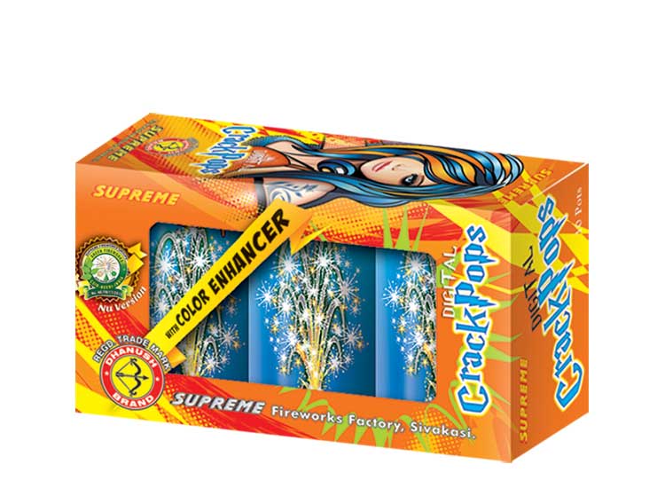 Digital Crack Pops Fountains