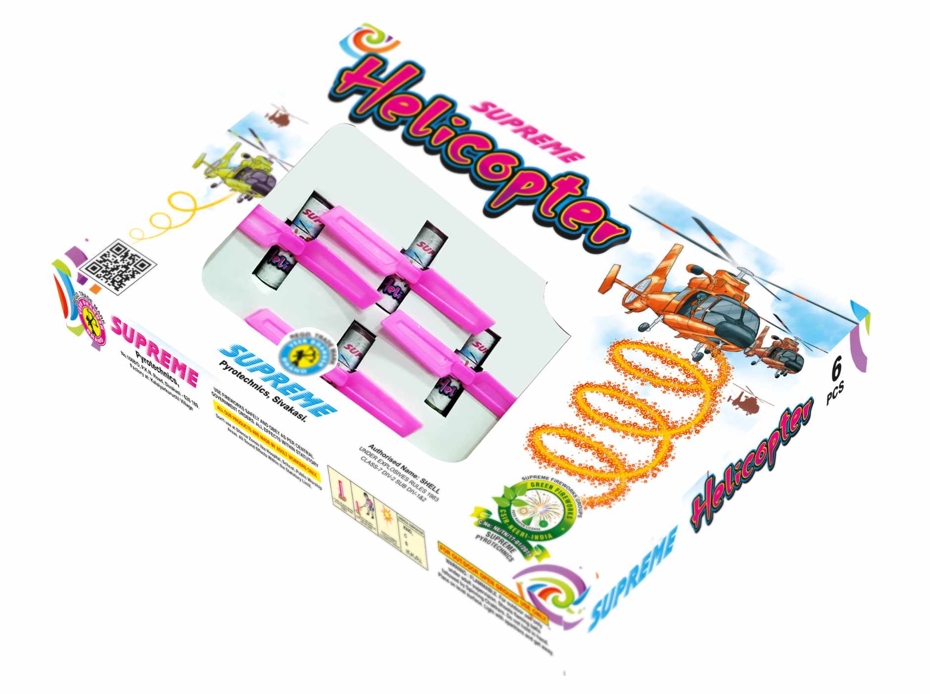 Helicopter 6 Pcs