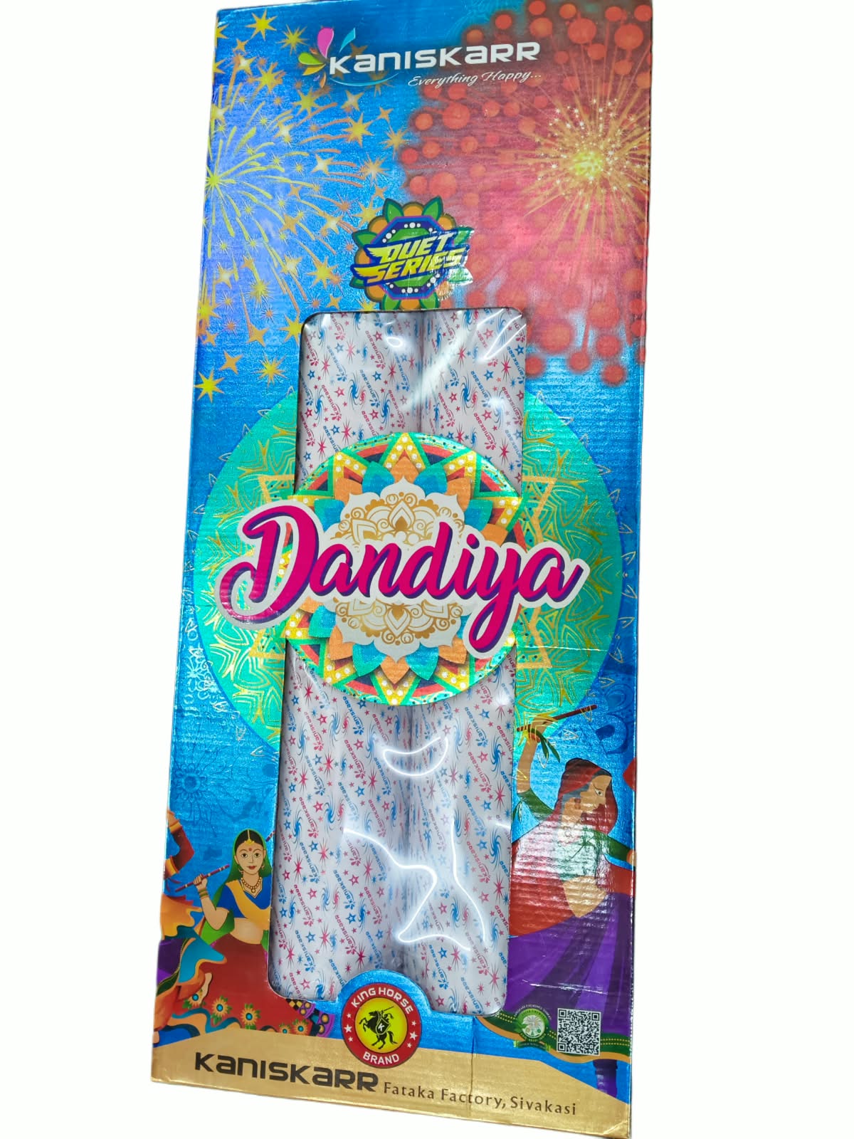 Mark 4" Dhandiya - 2 Pcs