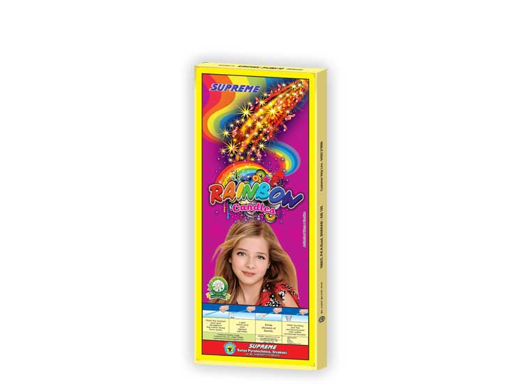 Rainbow Candles
